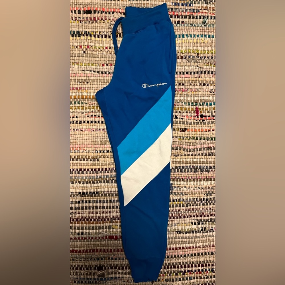 Champion Reverse Weave Colorblock Jogger Sweatpan… - image 1